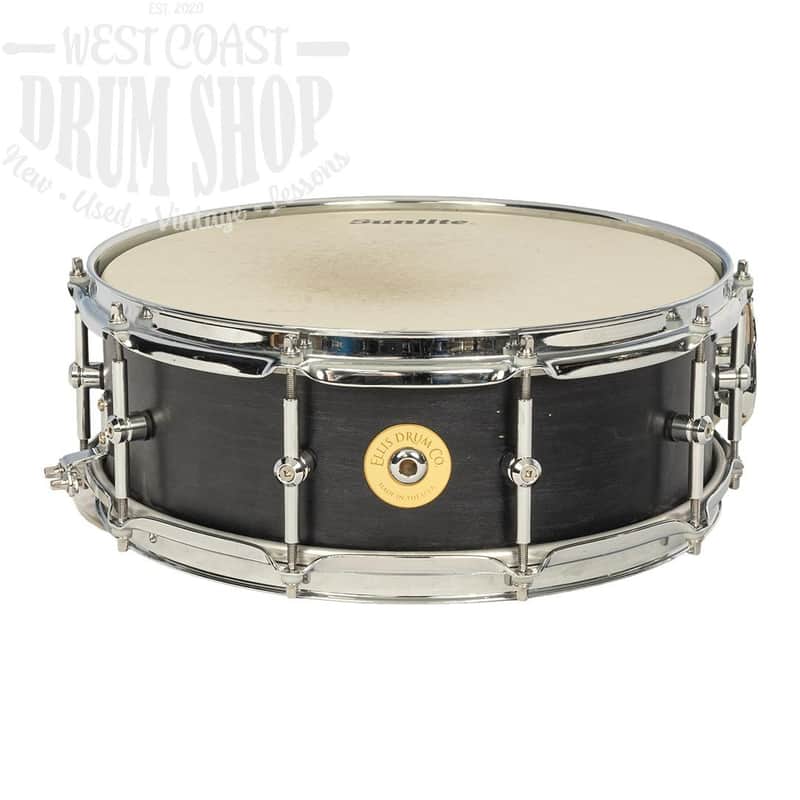 Used Ellis Drum Co. 5x14 Maple Snare Drum image 1