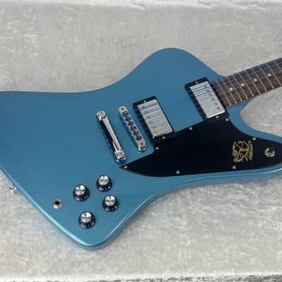 2017 USA Gibson Firebird Studio electric guitar in Pelham Blue with bag image 1