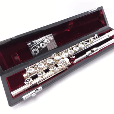Refurbished Gemeinhardt Platinum- Silver Lip 33SHB Intermediate B Foot Flute +Warranty image 1
