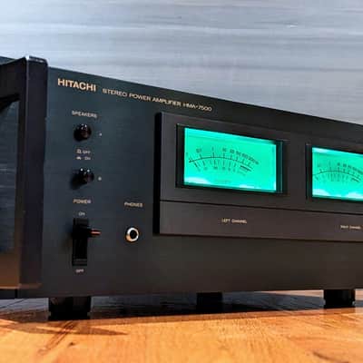 Hitachi HMA 7500 Power Amplifier / Fully Serviced and Tested / Mint / Japan/ Free Shipping image 2