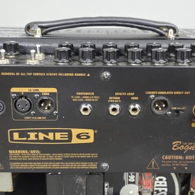 Line 6 DT25 1x12" Guitar Amplifier Guitar Combo 2011 - 2021 - Black image 7