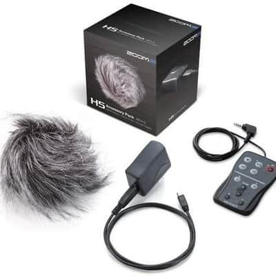 Zoom H5 Handy Recorder Four-Track Portable Recorder,APH-5 Accessory Pack,Headphones,16 GB SD card,and Rechargeable Batteries image 3