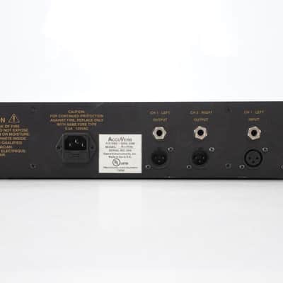 Accutronics AccuVerb Tube Line Preamp Dual Channel Spring Reverb Unit #52589 image 10