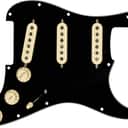 FENDER - Pre-Wired Strat Pickguard  Custom Shop Fat 50s SSS  Black 11 Hole PG - 0992340506