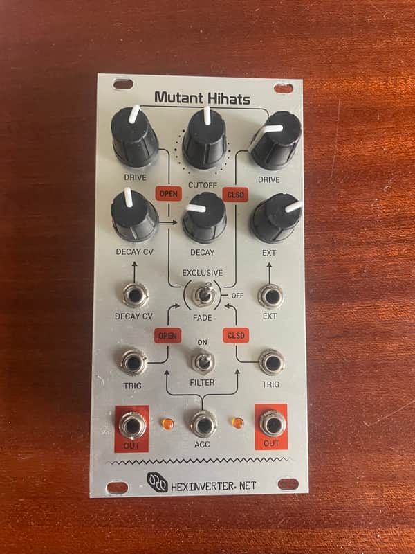 Hexinverter Mutant Hihats 2010s - Silver image 1