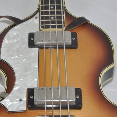 Greco Violin Bass VB Set Neck Electric Guitar Ref. No 6985 image 6