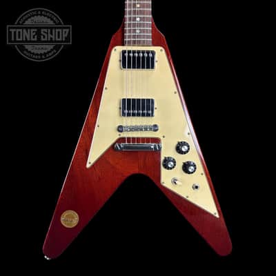 Vintage 1971 Gibson Flying V Medallion #145 w/case TSU17476 image 1