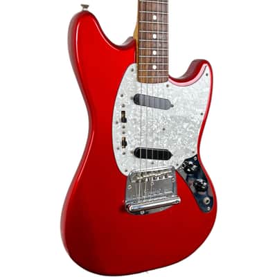 Fender Japan 69 Reissue Mustang 2012 - Candy Apple Red - Matching Headstock image 2