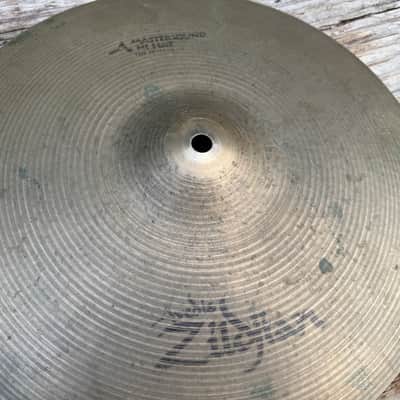 Zildjian A MASTERSOUND 14" Hihats Cymbals hi hat image 2
