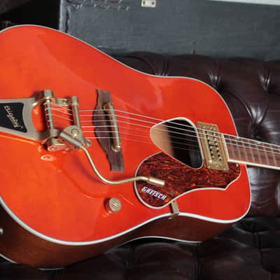 Gretsch G5034tft Rancher Bigsby - Savannah Sunset image 7