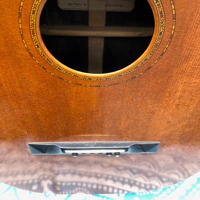 Antique Vintage 1896 Andrew Groehsl Chicago, IL Parlor Guitar Project Brazilian Rosewood image 9