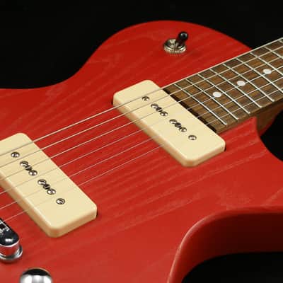 Crimson Guitars One Series PAF 2016 Crimson Red Single Cutaway P90s image 4