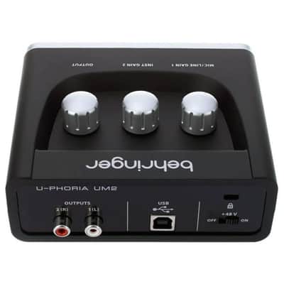 Behringer U-PHORIA UM2 2x2 USB Audio Interface image 10