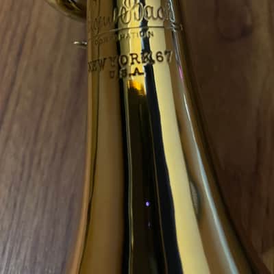 NY Vincent Bach Mercedes Bb Trumpet In Lacquer image 1