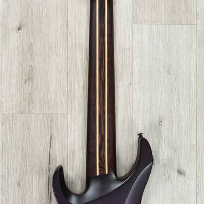 Legator N9F Ninja Multi-Scale 9-String Guitar, Figured Maple Top, Purple image 5