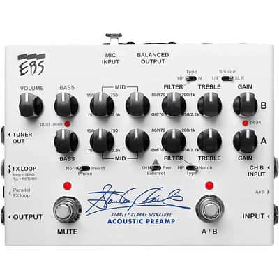 EBS Stanley Clark Signature Acoustic Preamp Pedal image 2