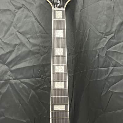 Epiphone Adam Jones Signature Art Series Les Paul Custom 2022 - Mark Ryden’s “The Veil of Bees" / Silverburst image 4
