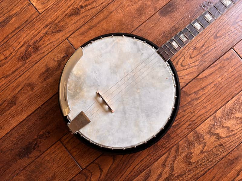 Vintage 1950s Harmony Roy Smeck 4 String Tenor Banjo image 1