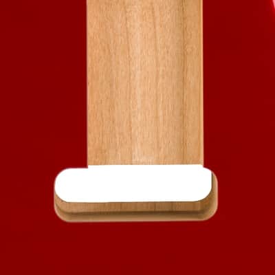 Fender Deluxe Series Stratocaster HSH Alder Body 2 Point Bridge Mount, Candy Apple Red image 12