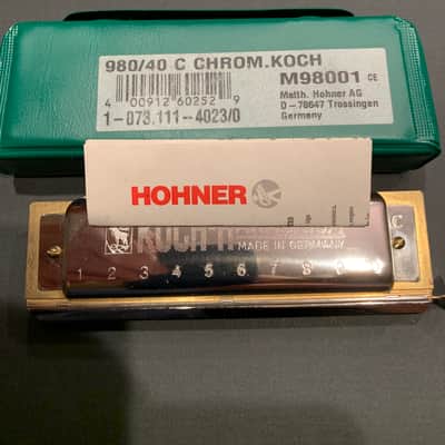 Hohner 980/40 Koch Chromatic Harmonica  in Key C image 3
