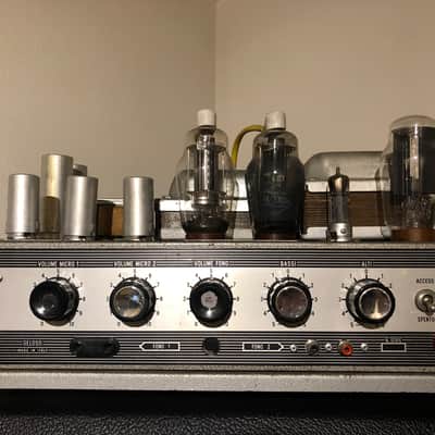 Geloso G-261-A Vintage Tube Amplifier (1950s) with original Tubes , Excellent Working Condition! image 21