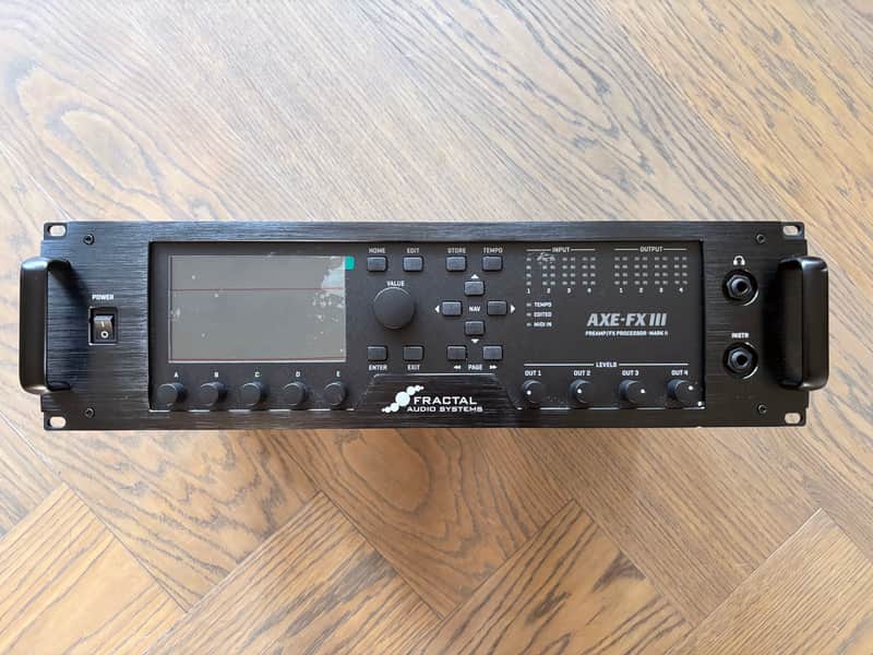 Fractal Audio Axe-Fx III Mark II Rackmount Preamp / FX Processor – Display Film Still On image 1