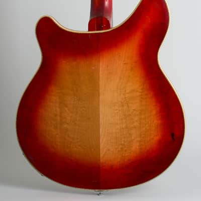 Rickenbacker  Model 360 Thinline Hollow Body Electric Guitar (1967), ser. #GB-572, original silver Tolex hard shell case. image 4