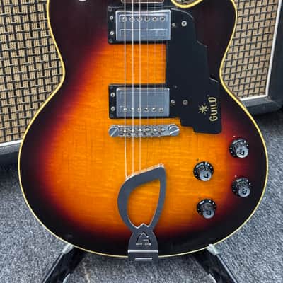 Guild M 75 Blues Bird 1972 - Brown image 1