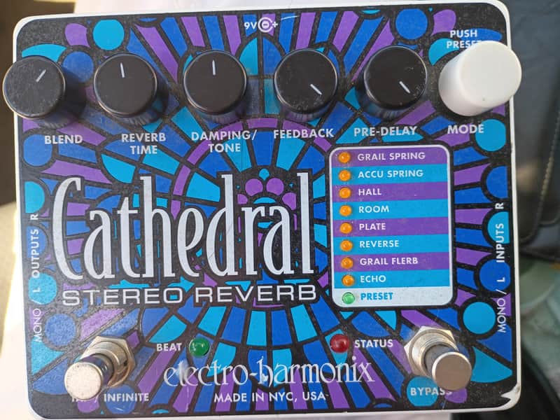 Electro-Harmonix Cathedral Stereo Reverb | Reverb