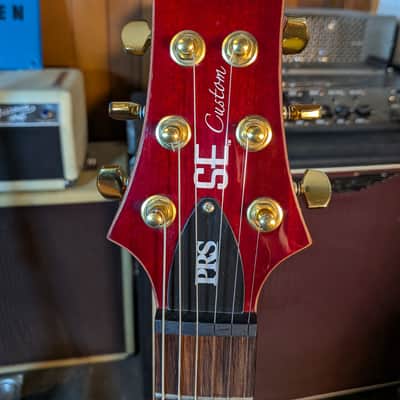PRS SE Custom 22 Electric Guitar w/Case - Cherry Sunburst (2006) image 5
