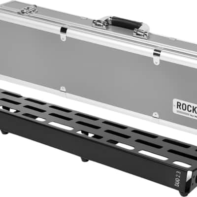 RockBoard DUO 2.3 Pedalboard, 28.4" x 5.6" w/ Flight Case image 1