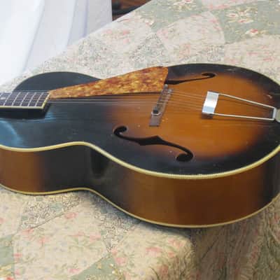 Nice Vintage Kay Archtop Acoustic Guitar Quality Guitar 1950s image 6
