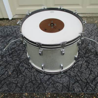 Ludwig Vintage Super Classic 22 X 14 Bass Drum, Silver Sparkle, 1960s Classic image 10