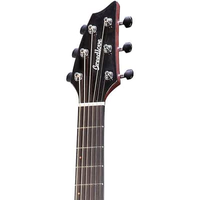 Breedlove Organic Wildwood Pro CE All-African Mahogany Companion Acoustic-Electric Guitar Regular Suede image 5