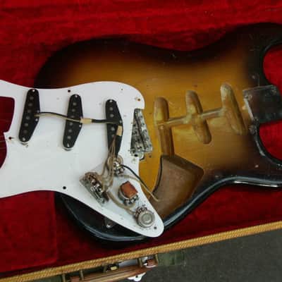 1958 Fender Stratocaster 2-Tone Sunburst - All Original w/OSHC image 16