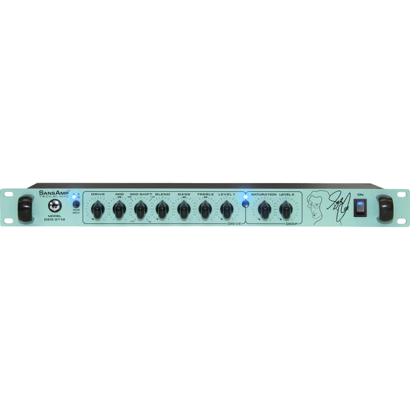 Tech 21 GED-2112 Geddy Lee SansAmp Rackmount Bass Preamp w