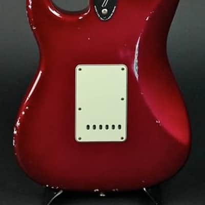 Fender Custom Shop 1971 Stratocaster Relic Midnight Wine over Lucerne Aqua Firemist image 4
