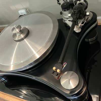 VPI Prime Signature Turntable Excellent Condition w/ Periphery Clamp And Brand New Tonearm And Junction Box image 5