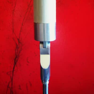 Vintage RARE 1960's Turner 466 dynamic microphone High Z Satin Chrome w XLR cable 33D 22D 77A # 4 image 10