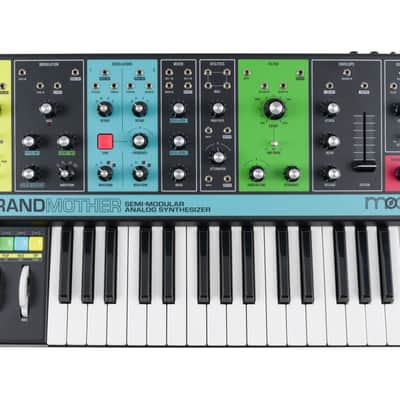 Moog Grandmother Semi-Modular Analog Keyboard Synthesizer [USED] image 1
