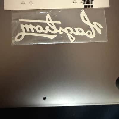 Hagstrom Repro logo 9,5cm made in Sweden - White image 3
