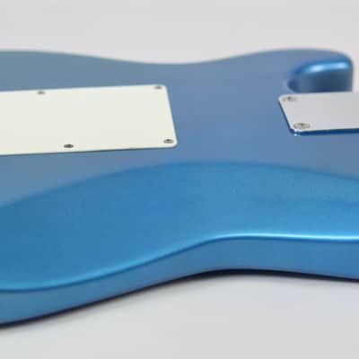 Fender Japan ST-CHAMP10 1997-1999 MIJ Lake Placid Blue (LPB)  Built-In Amp Mustang-Scale Mini Strat w/ Original Bag & Arm image 20
