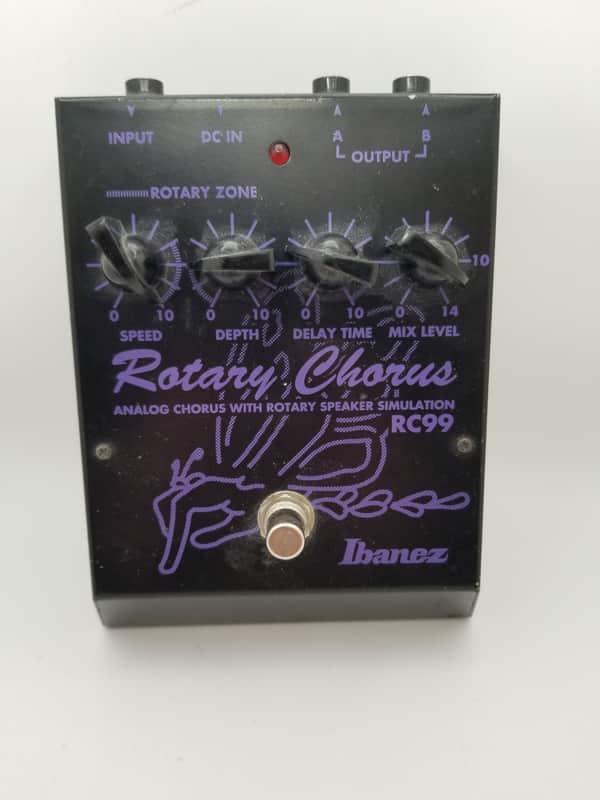 Ibanez RC99 Rotary Chorus 1990s - Black x241 image 1