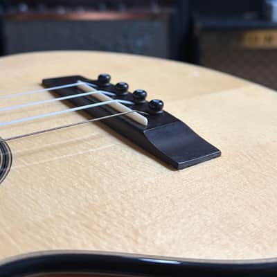 2012 Tony Graziano Tenor Ukulele #590 – Spruce / Figured Koa – Hardshell Case image 9