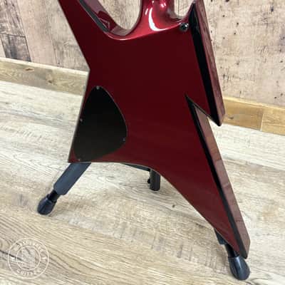 BC Rich USA Custom Shop Ironbird 1984 Deep Candy Apple Red Metallic with Black Bevels image 10