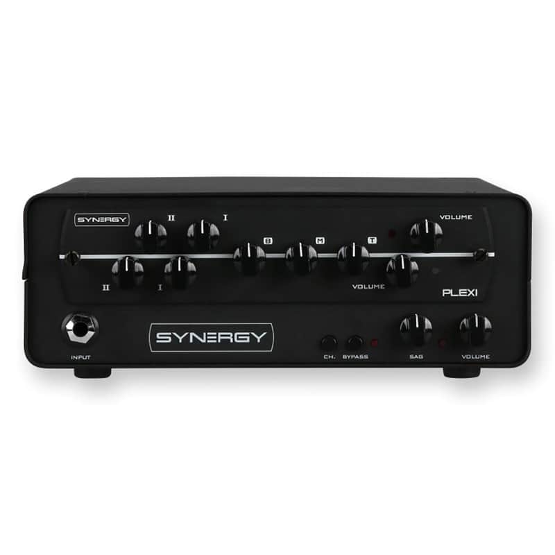 Synergy SYN-1 Rack Mount Preamp with 1 Module Slot 2017 - Black image 1