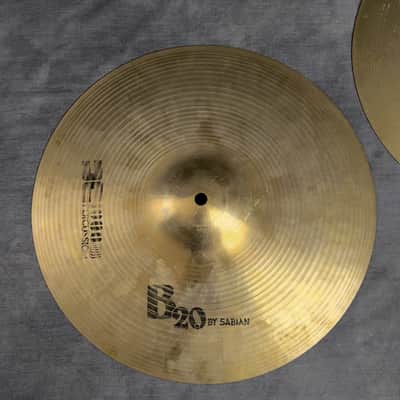 1980s Sabian B20 14" Hi-Hat Pair image 3