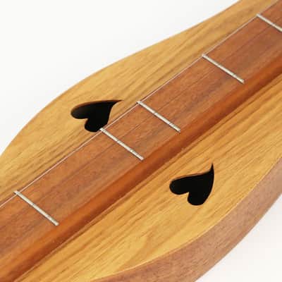 1989 Richard & Denise Wilson (Diamond Designs) "Hearts" Dulcimer - Like New with Case & Paperwork! image 4
