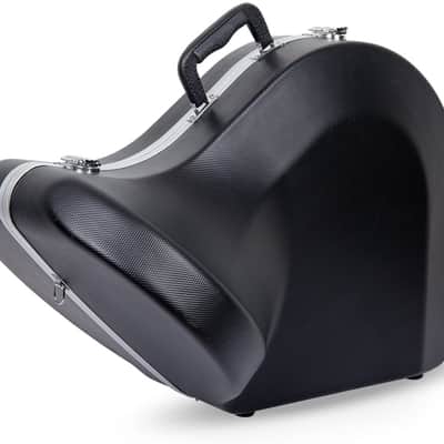 Crossrock CRA860FHBK Lightweight and Durability French Horn Case for Middle School Kids In Black image 3