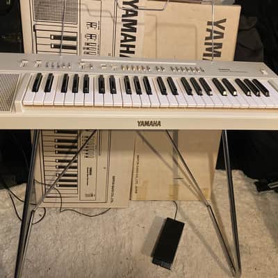 Yamaha PS-20 Automatic Bass Chord System 1981 Keyboard Synth + Stand image 6
